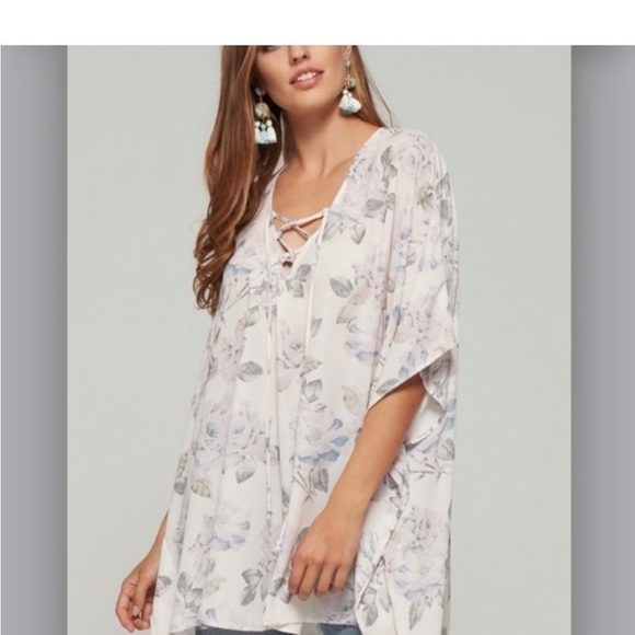 Show Me Your MuMu Peta Lace Up Tunic - Picture 2 of 8